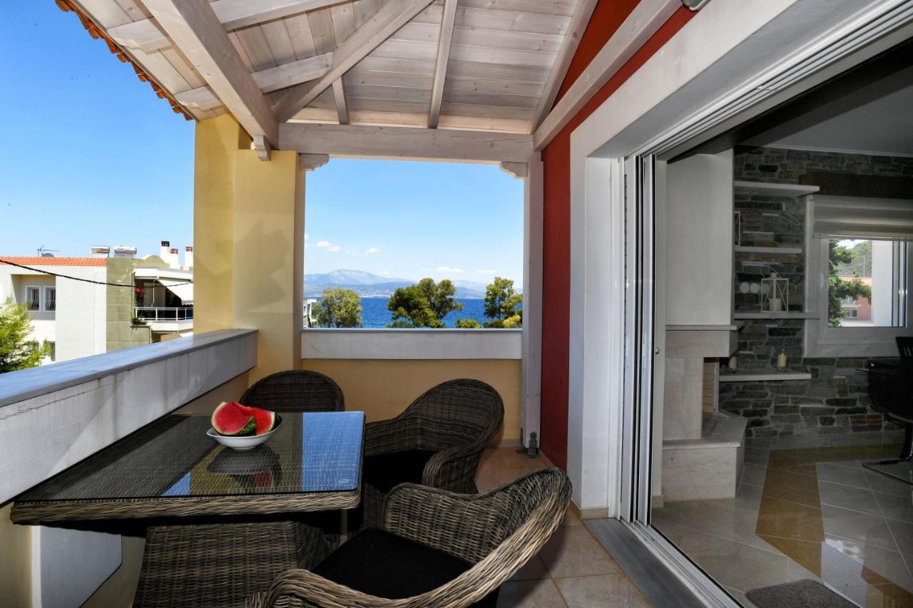 Livas Almyri Seafront Flat Lägenhet Kato Almiri Exteriör bild