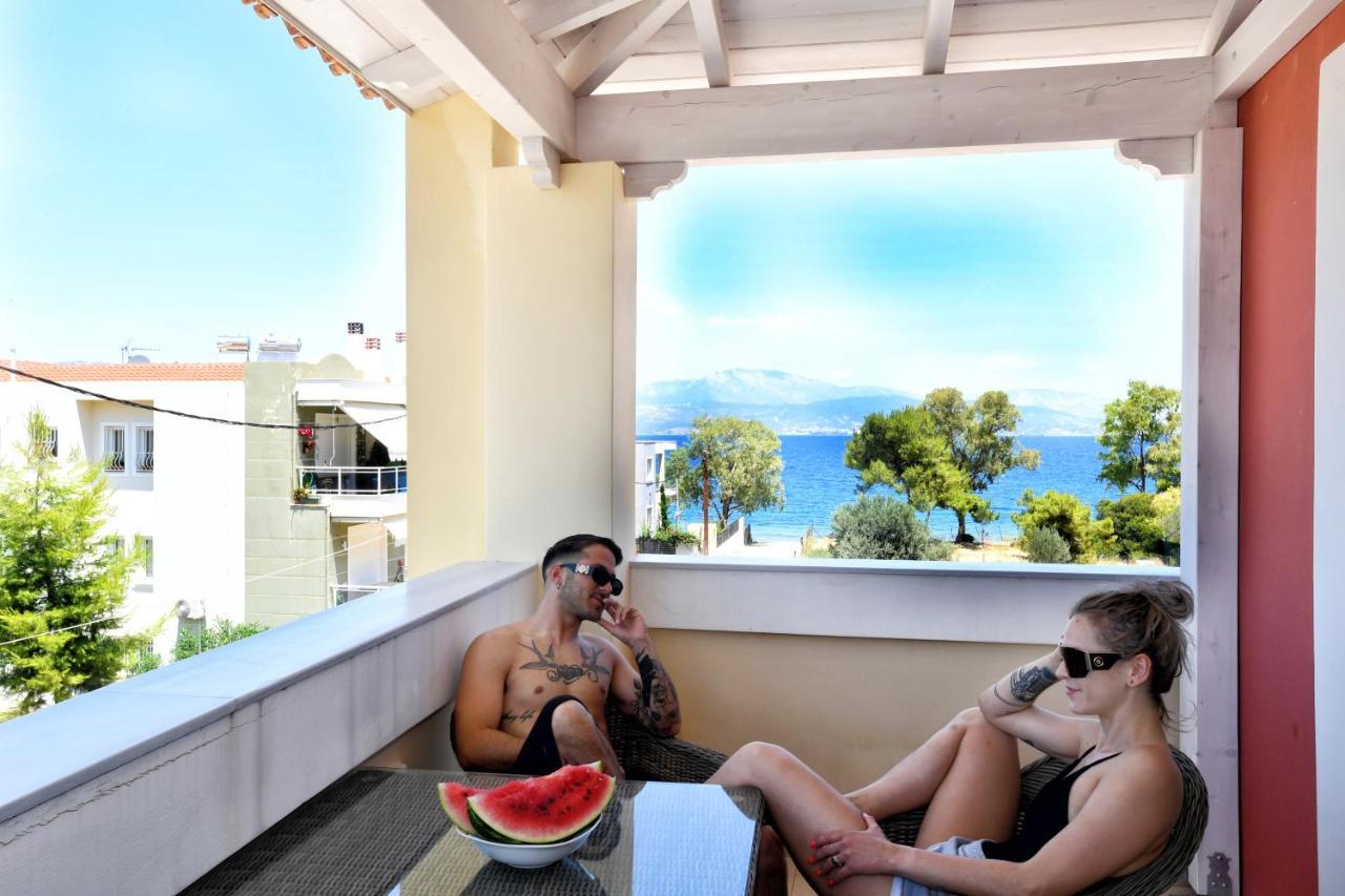 Livas Almyri Seafront Flat Lägenhet Kato Almiri Exteriör bild
